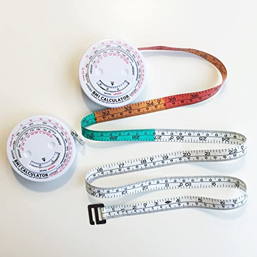 Cinta Métrica Retráctil para Cuerpo con Calculadora IMC 150 cm miniatura 2