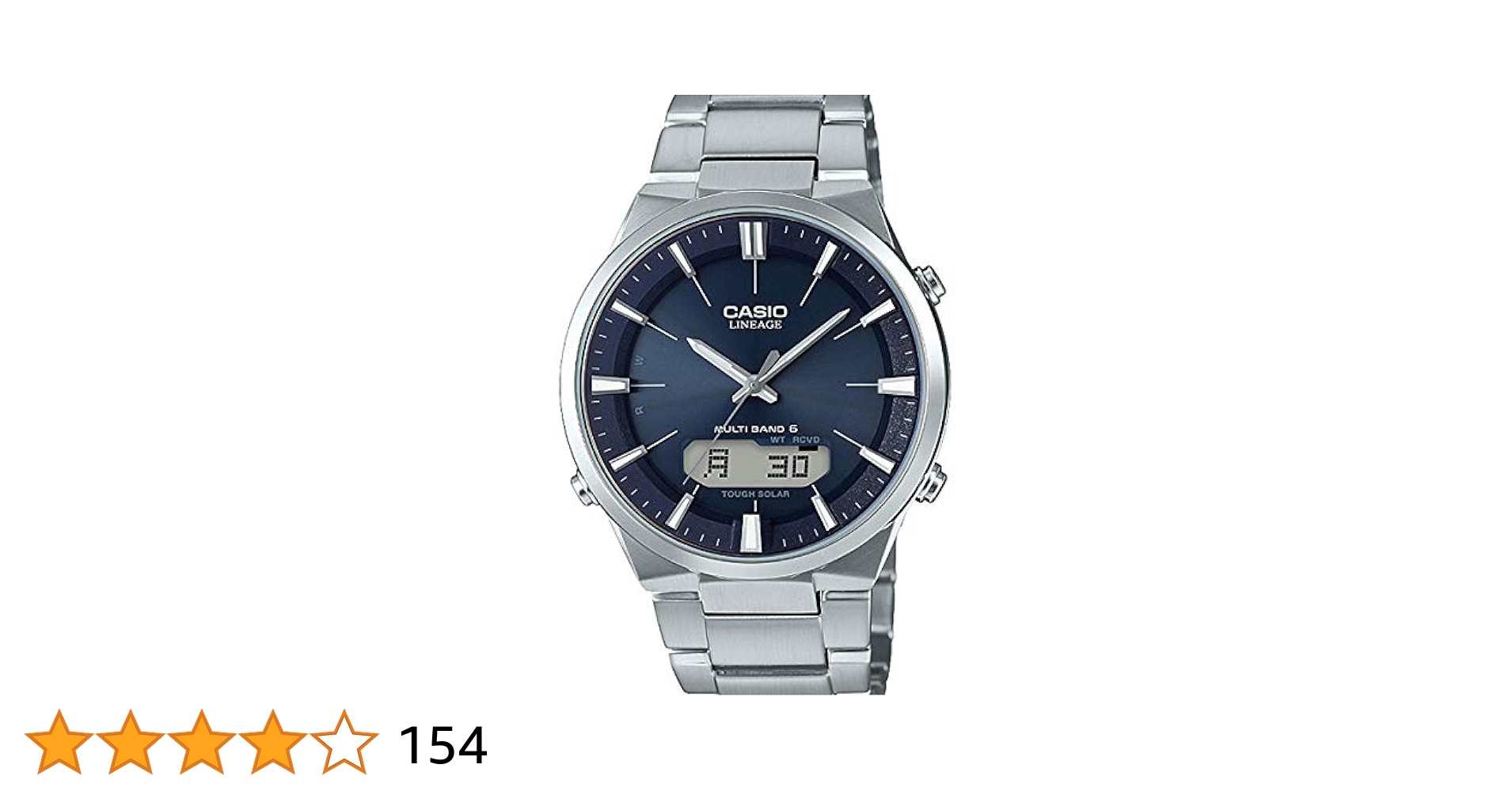 カシオ 電波ソーラー　リニエージ LCW-M510D-2AJF LCW-M510D-2AJF | CASIO