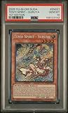 Yu Gi Oh! TCG, PSA Graded 10 GEM Mint, Tenyi Spirit Suruya Tenyi Spirit Suruya #EN021, Suda Supreme Darkness, Fully Encapsulated Bundle with Compatible Yu Gi Oh! Hard Sealed Case