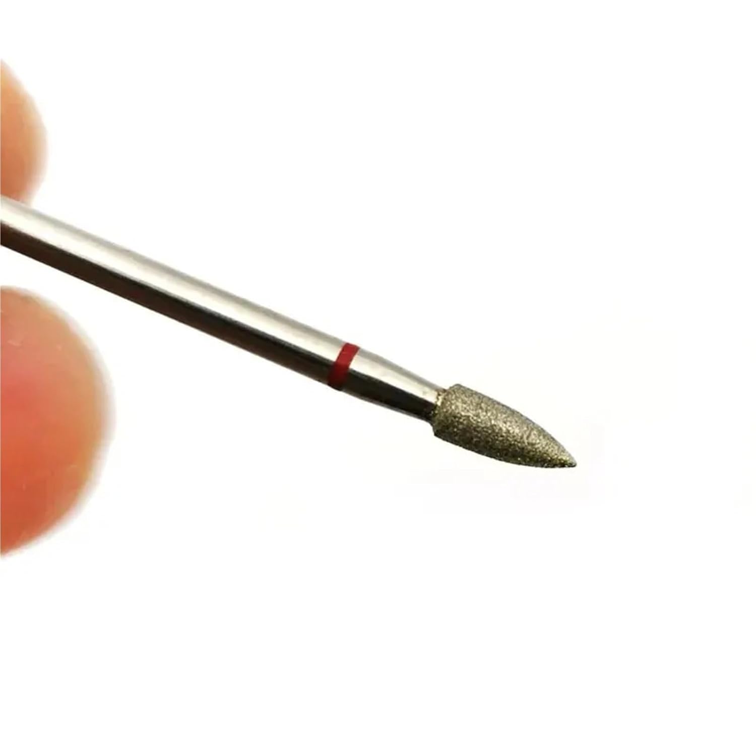 Cone Diamond Cuticle Bit Manicure Drills Nails Accessories Tools 1Pcs(G0306D-M(D))