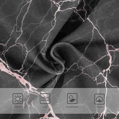 Black Marble Texture Veins White Girls Underwear Toddler 2t Cotton Panties for Girl Designer Briefs Underpants3