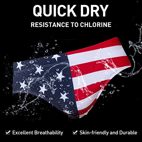 Arcweg Men's Swimming Trunks Briefs Low Waist with Removable Pad Swimwear Elastic Beach Shorts Boxers Underwear2