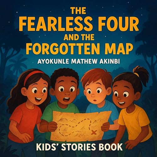 Page de couverture de The Fearless Four and the Forgotten Map