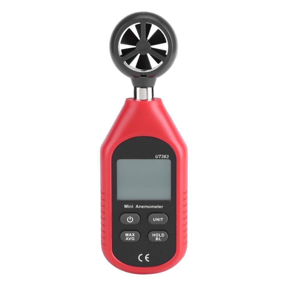 Cryfokt UT363 Anemómetro Digital de Alta Precisión Medidor de Velocidad del