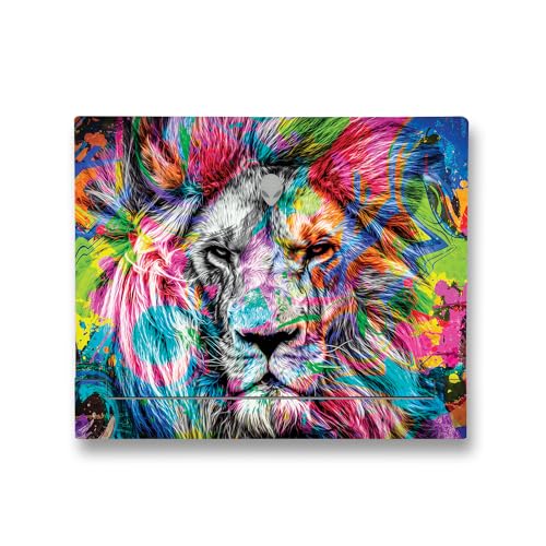 Image of MightySkins Skin Compatible With Alienware X14 R2 (2023) Full Wrap Kit - Neon Lion | Protective, Durable, and Unique Vinyl Decal wrap cover | Easy To Apply, Remove, and Change Styles | Made in the USA