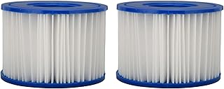 Cartucho de substituição para filtros spa e banheira de hidromassagem tipo VI - para filtros Coleman SaluSpa, filtros Bestway, Spa Lay-Z, Intex, substituição do filtro S1, substituição do filtro spa