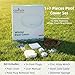 POOLACC Pool Covers for Above Ground Pools - 24 ft Round Winter Pool Cover, Extra Durable Cold- and UV-Resistant Heavy-Duty Swimming Pool Cover for Winterizing