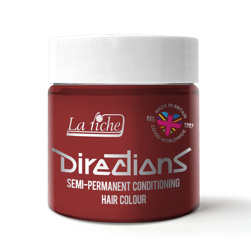 La Riche Directions Semi-Permanent Hair Color Bote de 100 ml (Vermillion Red)