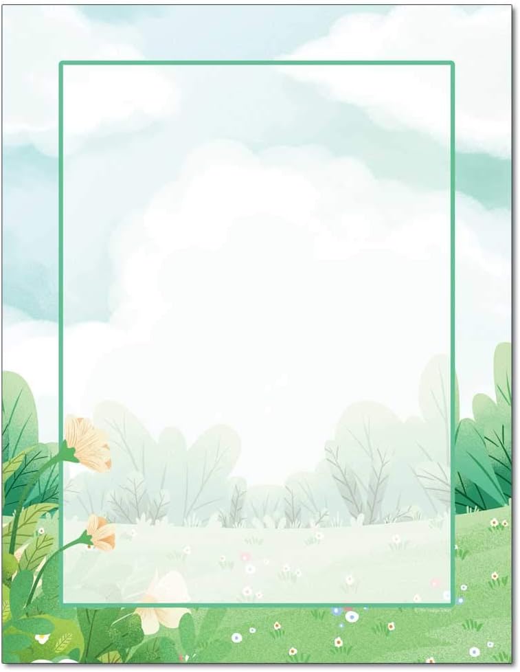 Spring Field Letterhead Laser & Inkjet Printer Paper (100 Sheets)