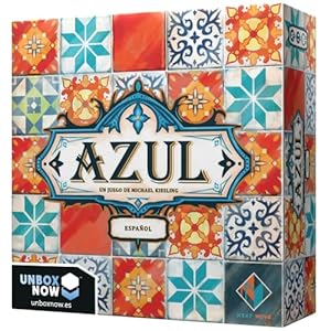 Plan B Games | Azul | Juego de Mesa de Colocacción de Losetas y Estrategia para Adultos y Familias | A Partir de 8 Años | De 2 a 4 Jugadores | 30-45 Minutos por Partida | Español