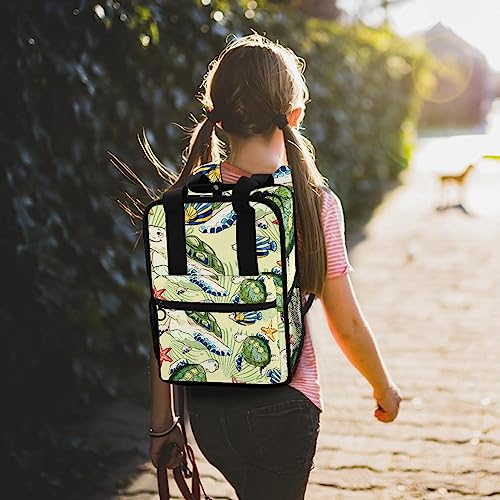 Sac à dos tortue multicolore pour accompagner les premiers pas à l'école - 7