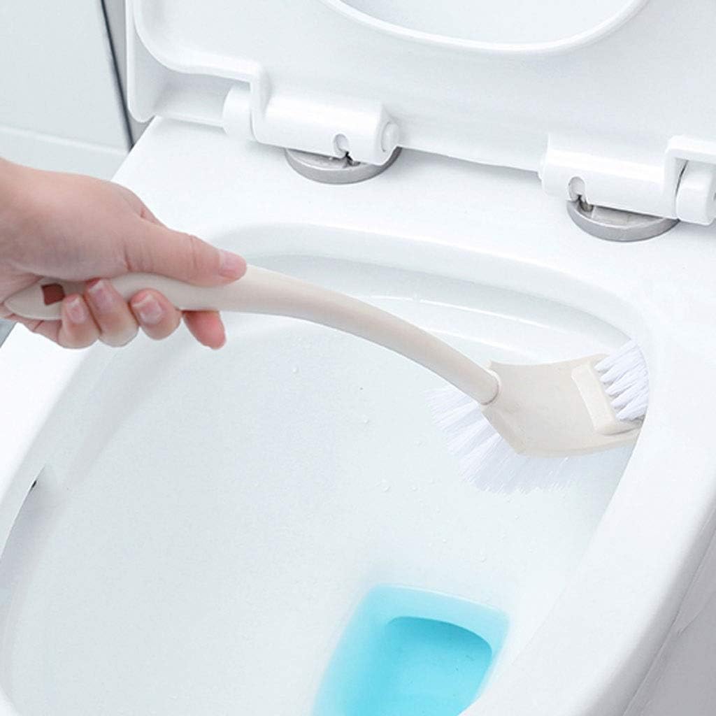 SPOUR Toilet Brush Holder Toilet Brush Set, Long Handle Toilet Cleaning Brush, Cleaning Tool for Bathroom-Ergonomic Design, Beautiful and D,Toilet Brush with Holder