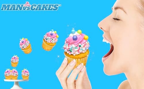 Manvscakes Sprinkles- Edible Cake And Cupcake Sprinkles With Assorted Shapes And Sizes For Parties, Metallic Sprinkle Mix For Cookies, Ice Cream, Cake And Cupcake Decorating, 4 Oz (Rainbow) #TOP5