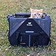 Ferplast Hundebox Voyager Carrier, Transportbox Katze, Hundetasche, verstellbare Griffe und Schultergurt, Sicherheitsgurt, beidseitige Öffnung, mit Kissen, max. 15 kg, 50 x 35 x 37 h cm, Grau