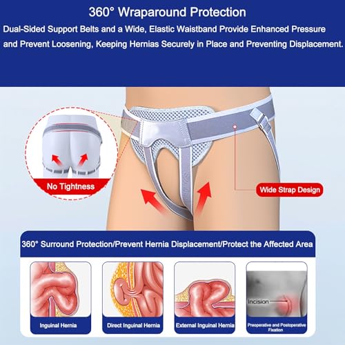 Faja Lumbar Ajustable para Hernia Unisex miniatura 4