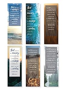 Jbh Creations Serenity Gebet Lesezeichen, 48 Stück