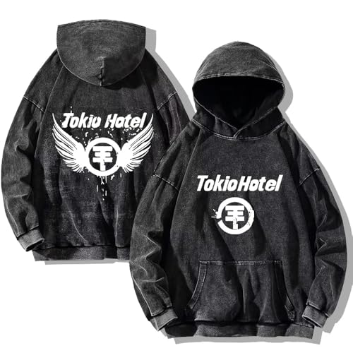 Voulkco Sweat À Capuche en Coton Vintage Vieilli Tokio Rock Band Hotel Kaulitz 89 Pull Imprimé Sweat Décontracté À La Mode Vêtements À Manches Longues Harajuku Hip Hop-C||s Voulkco Sweat À Capuche en Coton Vintage Vieilli Tokio Rock Band Hotel Kaulitz 89 Pull Imprimé Sweat Décontracté À La Mode Vêtements À Manches Longues Harajuku Hip Hop-C||s
