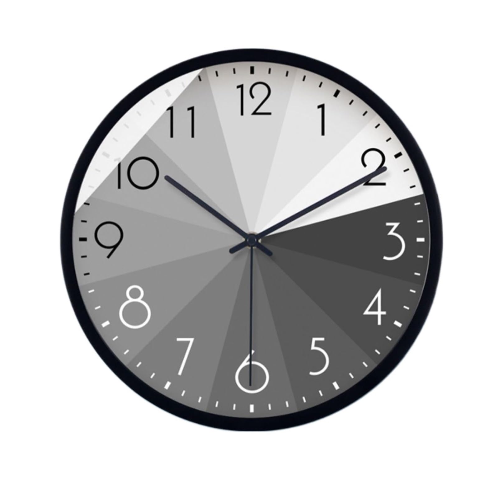 DFHS46JK Wall Decor Minimalist Wall Clock Silent Quartz Battery Powered Versatile Design for living room decor(18 inches)