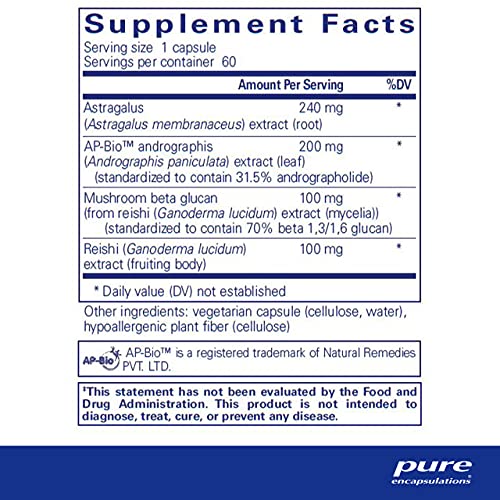 Pure Encapsulations Innate Immune Support | Respiratory and Immune Function* | 60 Capsules - Image 3