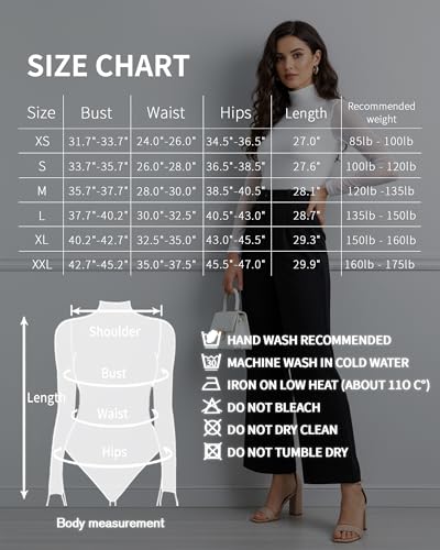 Image of MANGOPOP Bodysuit for Women Deep V Neck Twist Knot Slim Fit Long Sleeve Casual Basic Tee Shirt, white, S
