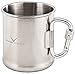 Black Crevice BCR3675 Tasse en Acier Inoxydable Mixte Adulte, Argent, 1 Unité (Lot de 1)