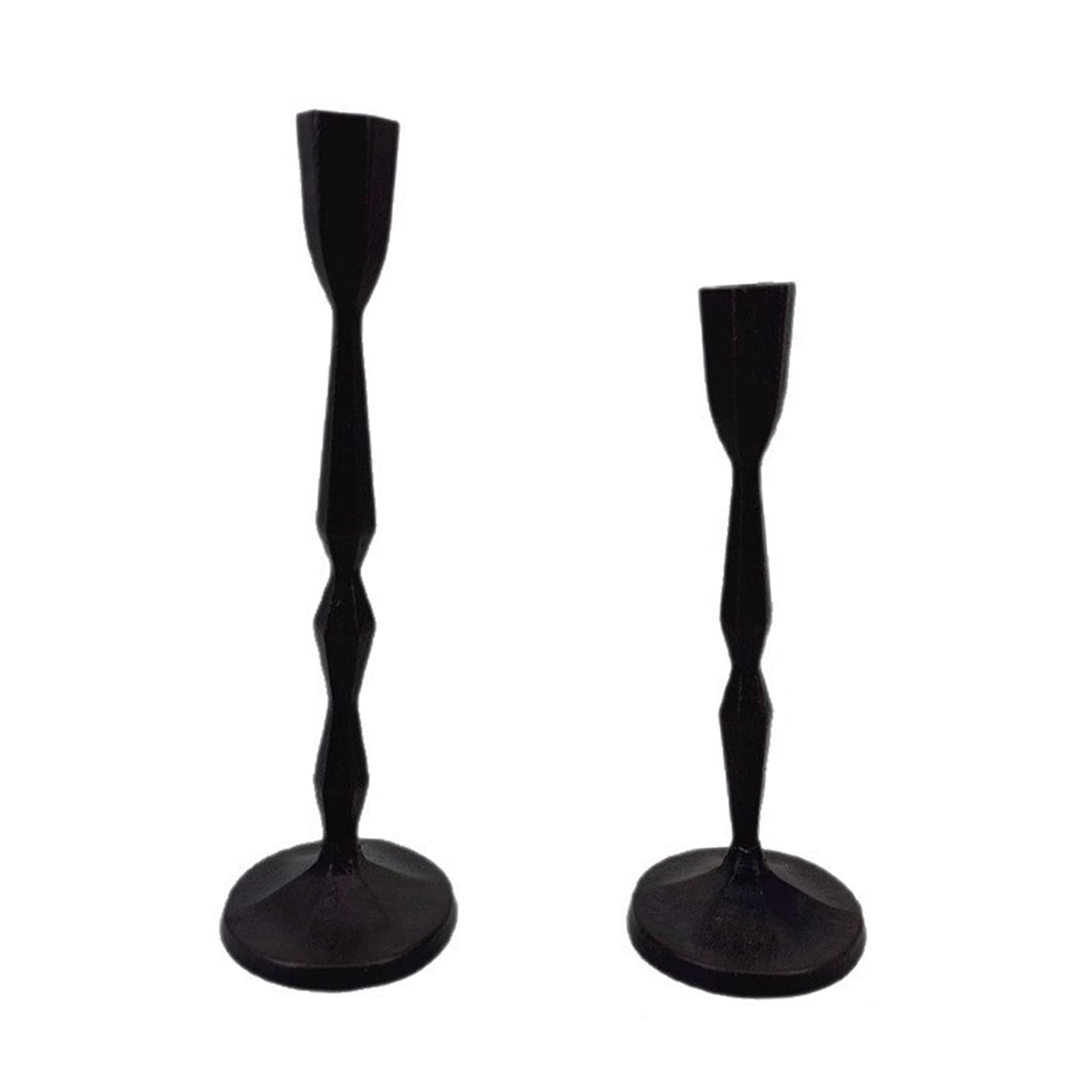 Linvimia Iron Metal Taper Holders Decorative Stands for Party Wedding, Home Decorations Vintage Candlestick Holders Decorative Stand