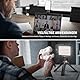 NEEWER Basic Clip On Selfie Licht kompatibel mit iPhone, 2000mAh wiederaufladbares LED Videolicht mit Handy Clamp für Computer Webcam, Laptop, Zoom Videokonferenzen, Make up Fotografie, NL-60AI