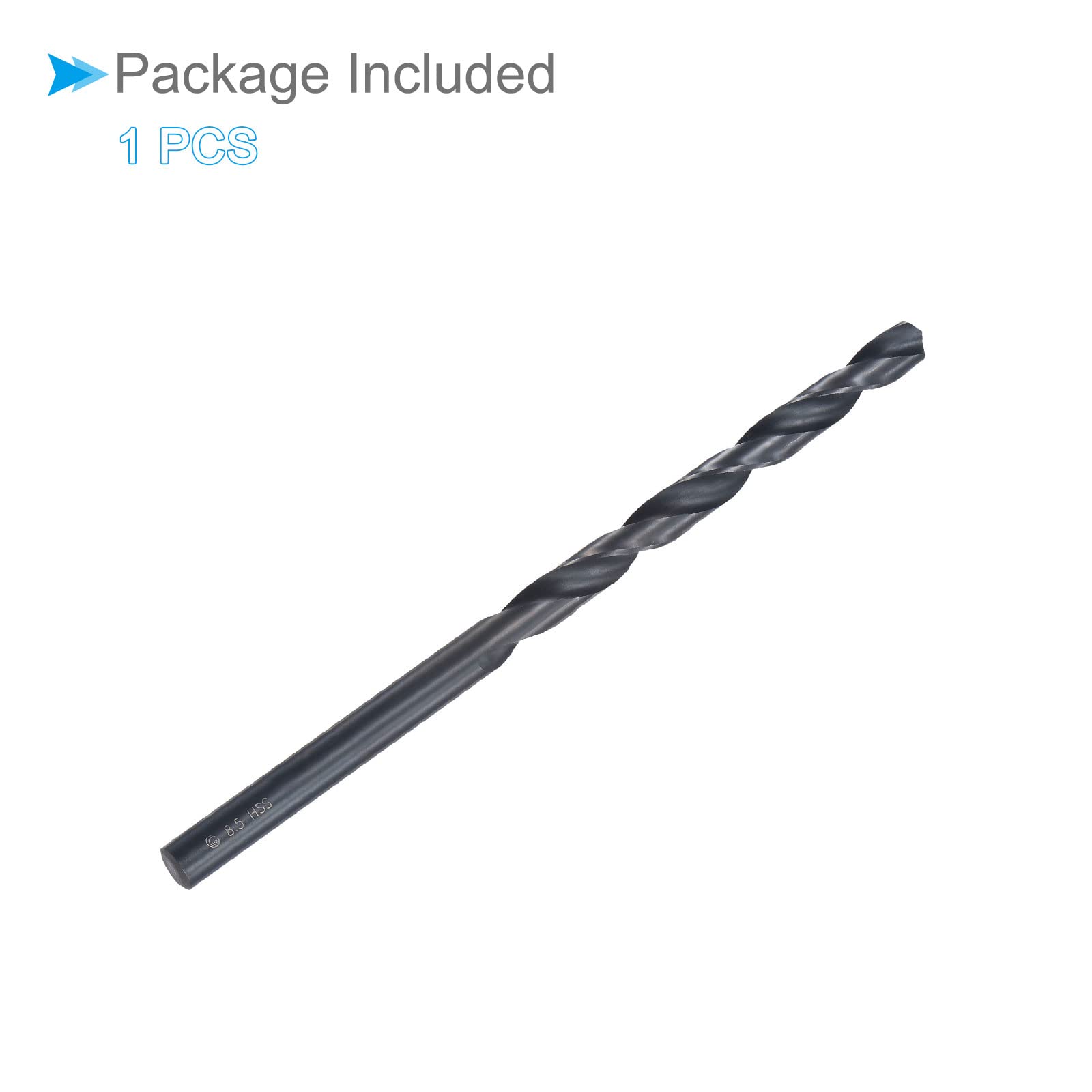 CoCud 6542 Forets Hélicoïdaux En Acier Rapide, 8