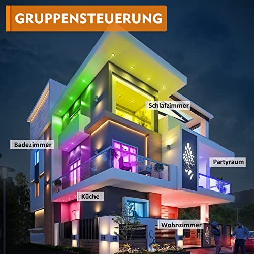 Unisun Faretti LED da Incasso per Cartongesso, 4