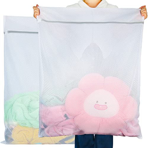 Vivifying Extra Large Mesh Laundry Bag, 2 Pack XXL Oversize
