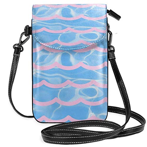 Preisvergleich Produktbild Doppelte Avocado kleine Crossbody Handy Geldbörse Tasche Smartphone Geldbörse Geldbörse mit abnehmbarem Gurt