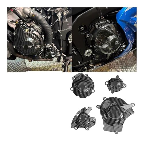 Housse de protection moteur moto et carter stator gauche pour GSX-R1000 L7 2017-2023