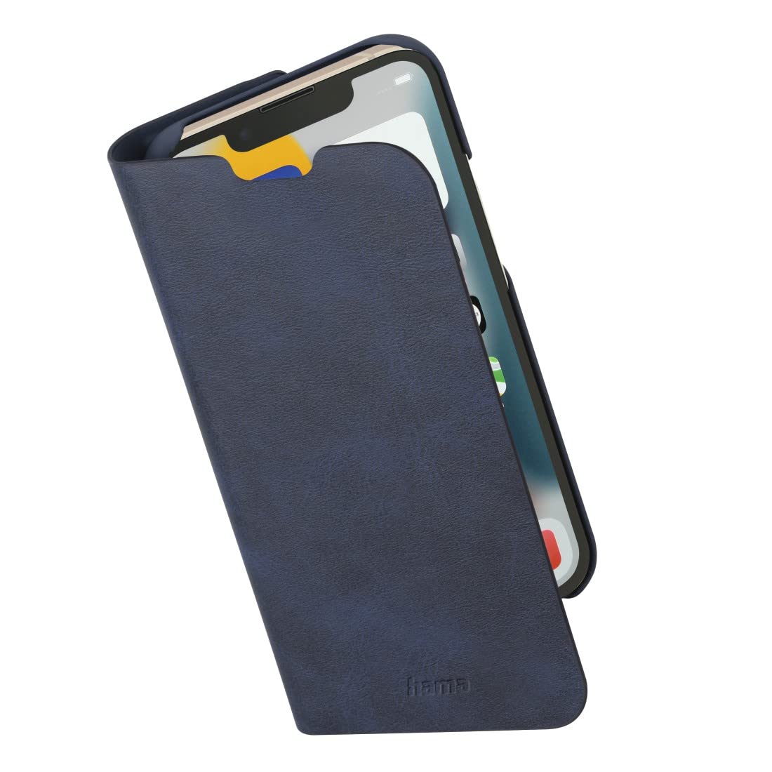 Hama Custodia per iPhone 16 Pro Max (custodia per cellulare da appoggiare, custodia con scomparto per carte di credito, protezione extra dello schermo e della fotocamera, con magnete, custodia a