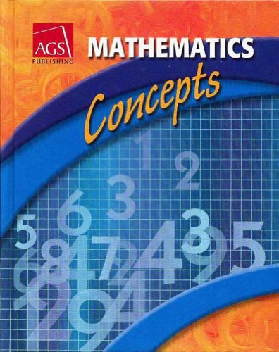 Mathematics: Concepts Student Text 0785437819 Book Cover