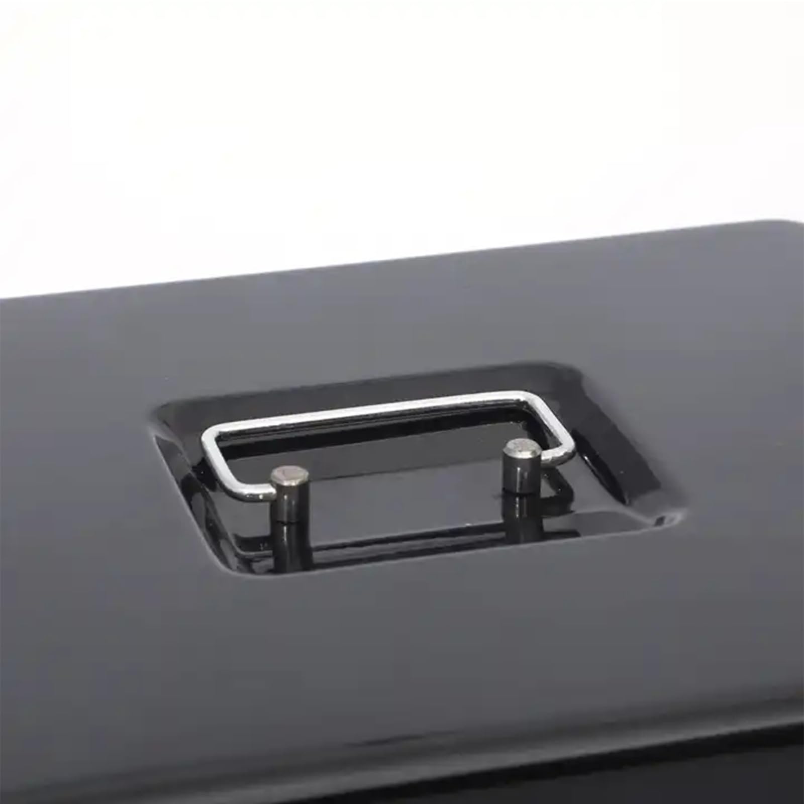 cassetto portadenaro, Salvadanaio in metallo con serratura for contanti, grande scatola di sicurezza in acciaio chiave(20x16x9cm)