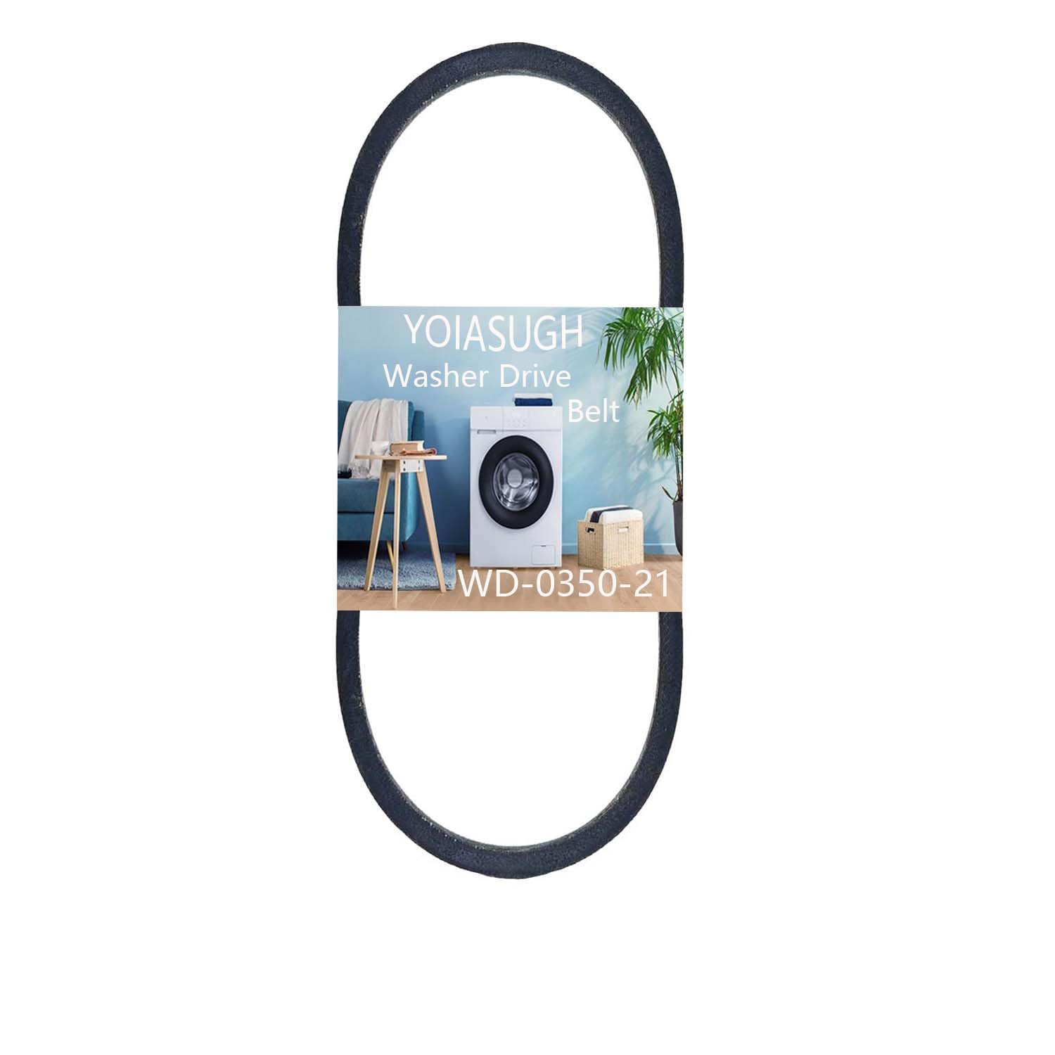 Washer Drive Belt Replacement For Haier Washing Machines - Compatible With HLP021WM, HLP20E, HLP21E & More