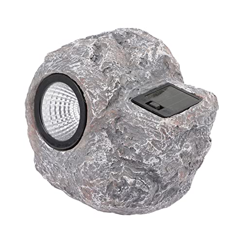 Garden Lights Solar Powered Solar Garden Lanterns Outdoor Decor Resin Stone