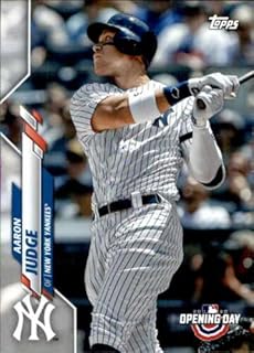 2020 Topps Opening Day Baseball #31 Aaron Judge Baseball Card New York