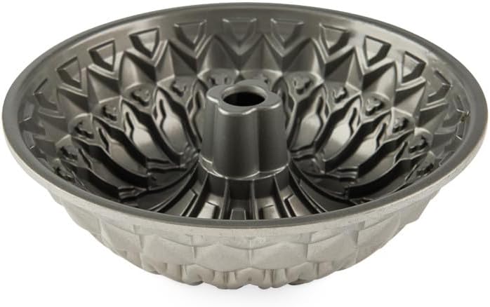Nordic Ware Stained Glass Bundt, Silver, 9 Cup - Image 5