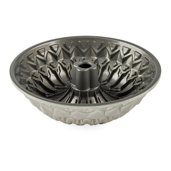 Nordic Ware Stained Glass Bundt, Silver, 9 Cup by Nordic Ware - Image 4