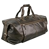 greenland westcoast messenger Weichgepäck Greenland Nature Westcoast Reisetasche Leder 64 cm