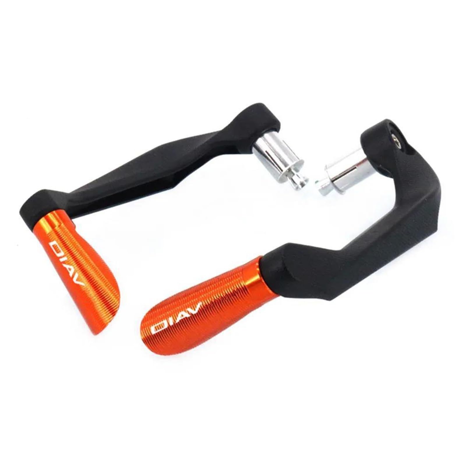 HIZORB Handguards for Ducati Diavel Carbon XDiavel XDiavelS Motorcycle 7/8" 22mm CNC Handlebar Grips Guard Brake Clutch Levers Protector(Orange)