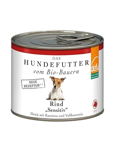 Produktbild von Defu Nassfutter für Hunde BIO Rind Sensitiv - 200 g