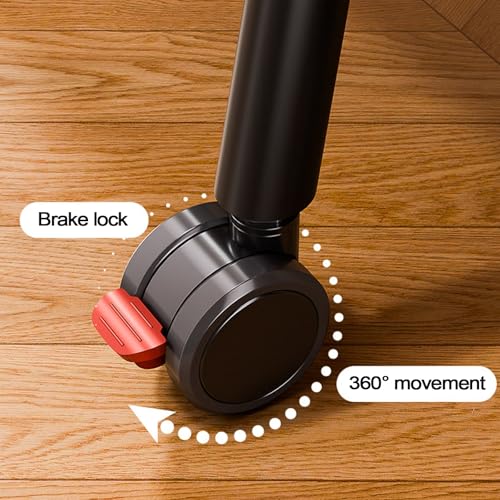 Soporte móvil ajustable para TV 50-90 pulgadas acero miniatura 6