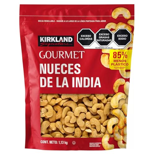 Sea Salt salted whole Cashews, 40 OZ (2.5 LBS, 1.13 kg) Extra Fancy, Kirkland image 3