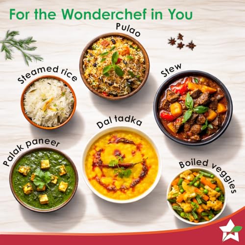 Image of Wonderchef Gold Stanton 2 Pc Casserole Set with Glass Lids, 20 cm /22 cm, Chemical-Free Food-Grade Stainless-Steel, Gold Finish, Use for Cooking & Serving, Stackable, Gift for Occasions, 1-Yr Warranty