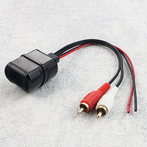 Radio de coche universal Bluetooth-RCA-cable, 12 V interface