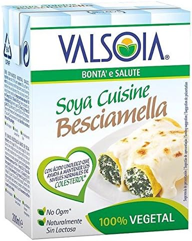 Valsoia Soya Bechamel Sauce - 200ml (6.76fl oz)
