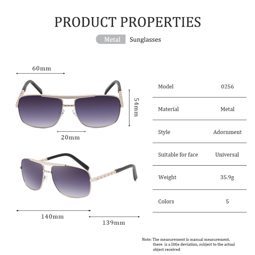 Lunettes de soleil vintage de luxe, style punk classique, pour homme, conduite