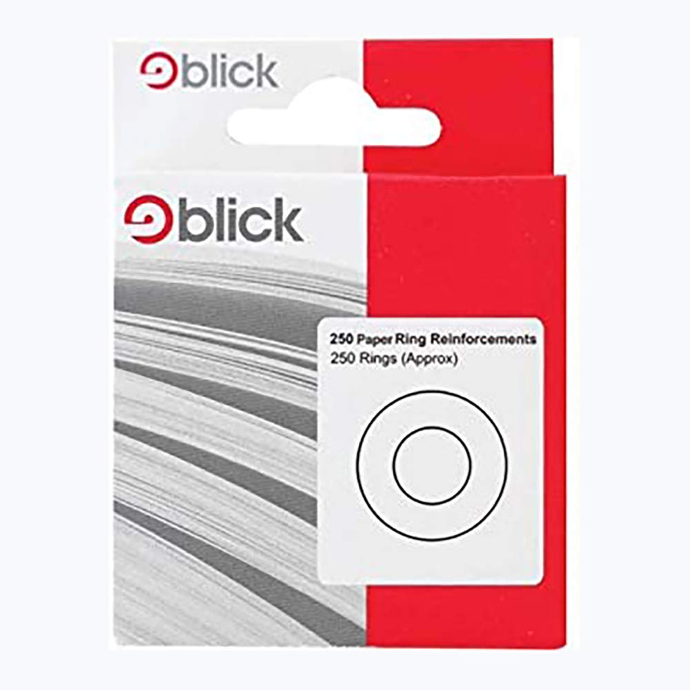 BlickPaper Reinforcement Rings Per Dispenser Box of 250)